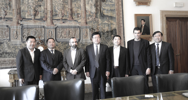 山東魯珠集團董事長考察意大利雷諾公司